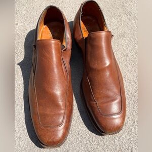 Allen Edmonds MILFORD Tan Men’s  Made USA Loafers  Size 15 D